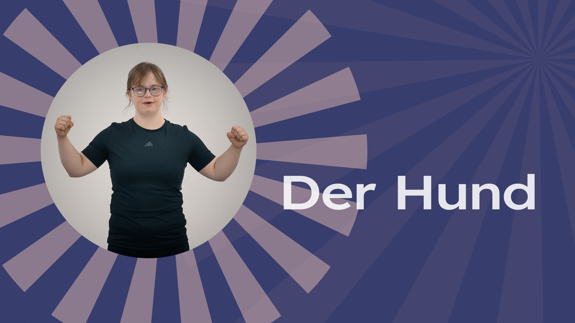 Ein Foto von Artistin Olivia Wolff. Sie zeigt im ZBK Fitnessfilm das Trainingsprogramm "Hund"